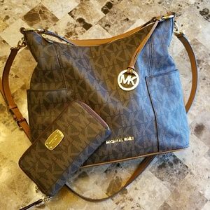 Michael Kors purse and wallet